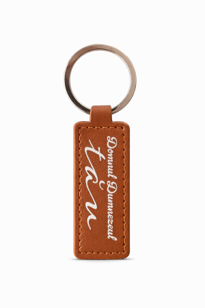 Cadouri - Breloc din piele - Domnul Dumnezeul tău