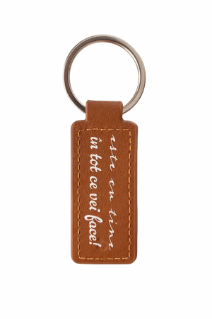 Breloc din piele - Domnul Dumnezeul tău [1]