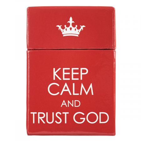 Carduri cu versete - Keep calm and Trust God