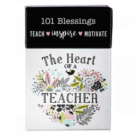 Carduri cu versete - The heart of a teacher