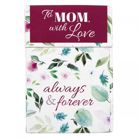 Carduri cu versete - To mom with love always and forever