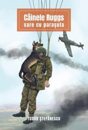 Copii - Cainele Ruggs sare cu parasuta