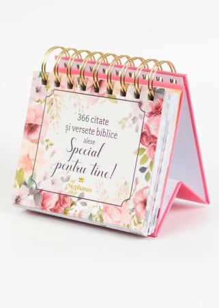 Cadouri - Calendar birou: 366 citate si versete Biblice alese special pentru tine!