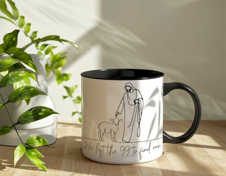 Cana ceramica - He left the 99 to find me [1]