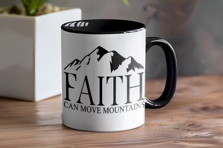 Sticle apa - Cana - Faith can move mountains