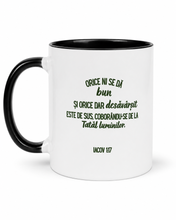 Cadouri Gramma.ro - Cana - Orice ni se da bun... (brad) - Gramma.ro