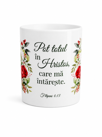 Cani - Cana - Pot totul in Hristos (trandafiri) - Gramma.ro