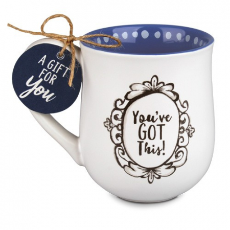 Cani limba engleza - Cana din ceramica - You've Got This (Flourish Series)