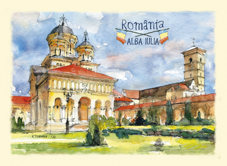 Suvenir - Carte postala Alba Iulia 2