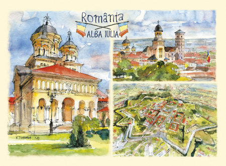 Suvenir - Carte postala Alba Iulia 4