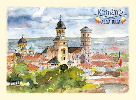 Suvenir - Carte postala Alba Iulia 1
