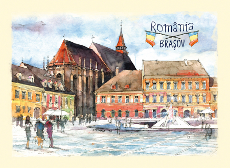Brasov - Carte postala Brasov 1