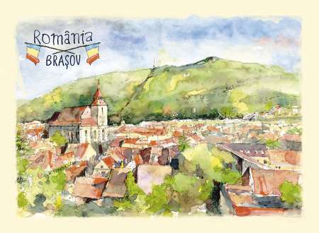 Suvenir - Carte postala Brasov 2