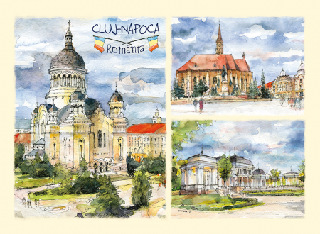 Suvenir - Carte postala Cluj-Napoca 4