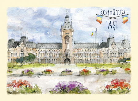 Suvenir - Carte postala Iasi 1