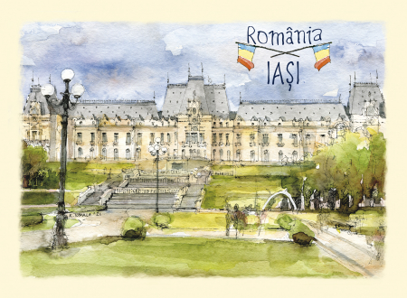 Suvenir - Carte postala Iasi 2
