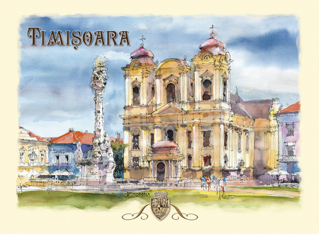 Suvenir - Carte postala Timisoara 3
