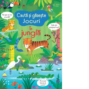 Jocuri si activitati educative - Cauta si gaseste. In jungla