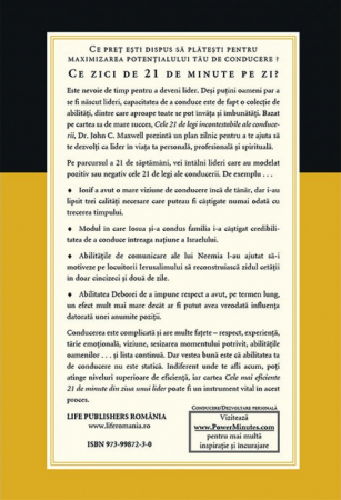Cele mai eficiente 21 de minute din ziua unui lider [1]