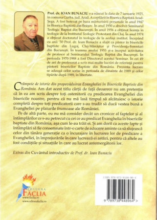 Crampeie de istorie din propovaduirea Evangheliei in Bisericile Baptiste din Romania 1874-1984 [1]