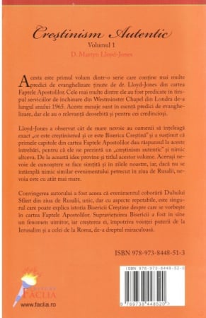 Crestinism autentic. Vol. 1. Faptele Apostolilor 1-3 [1]
