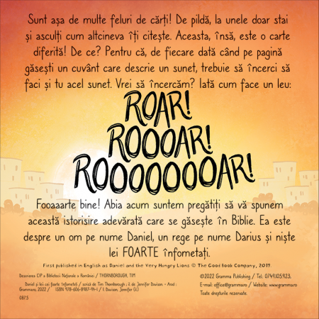Daniel si leii cei foarte infometati  (seria: cele mai frumoase istorisiri biblice) [4]