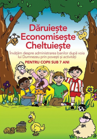 Carti - Daruieste, economiseste, cheltuiește - carte cu povești și activități pentru copii sub 7 ani