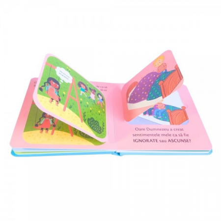 Dumnezeu a facut sentimentele - Carte cartonată interactivă cu clapete. Seria Dumnezeu a făcut 6 [2]