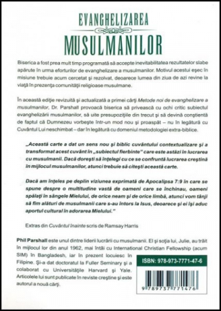 Evanghelizarea musulmanilor. Metode contemporane de contextualizare [1]