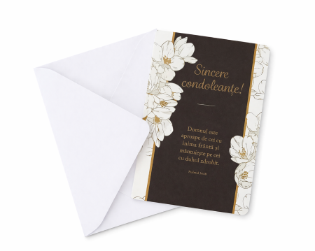 Felicitari - Felicitare - Sincere Condoleante!