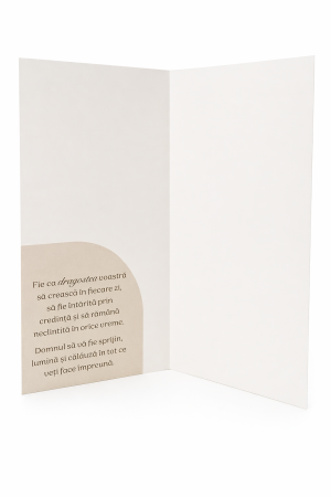 Felicitare pentru nunta - cu buzunar pentru dar [1]