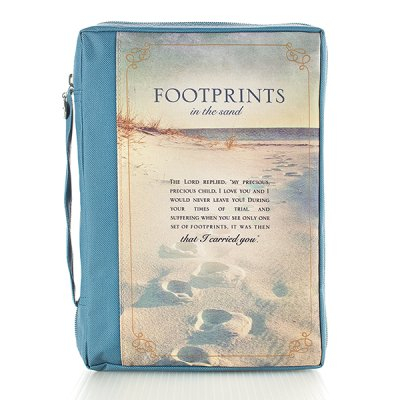 Footprints - Blue - Polycanvas [1]