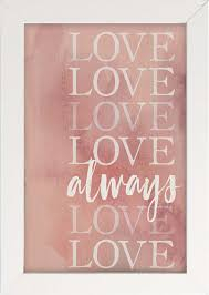 Tablouri din lemn - Love always