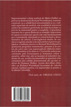 In sfera tacerii. Richard Wurmbrand in dosarele Securitatii [1]