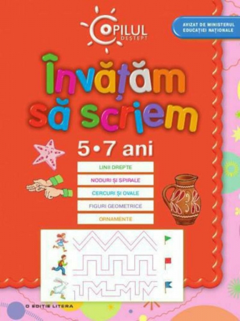Pregatire pentru scoala - Invatam sa scriem -  5-7 ani