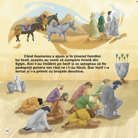 Iosif - Poveste biblică pentru copii cu autocolante [2]