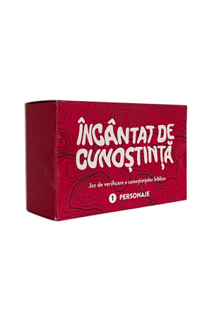 Jocuri si activitati educative - Joc - Incantat de cunostinta -- cu personaje din Biblie