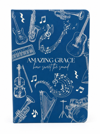 Cadouri - Jurnal A5 - Amazing grace - albastru deschis