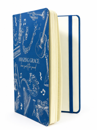 Jurnal A5 - Amazing grace - albastru deschis [1]