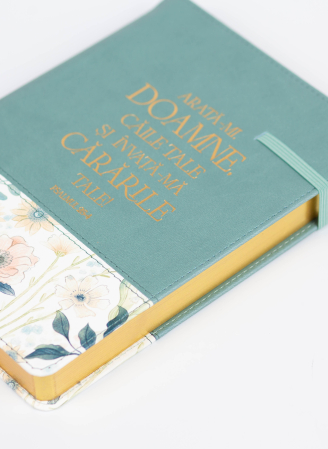 Jurnal cu elastic si suport de pix: Arata-mi, Doamne, caile Tale si invata-Ma cararile Tale [7]