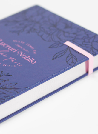 Jurnal cu elastic si suport de pix: Multe femei fac lucruri nobile dar tu le intreci pe toate [1]