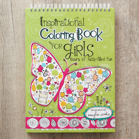 Inspirational Coloring Book for Girls [4]