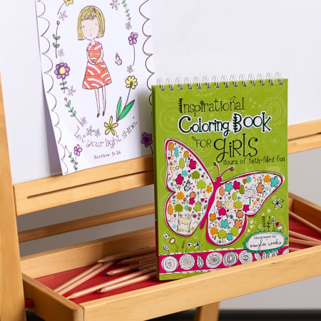 Inspirational Coloring Book for Girls [5]