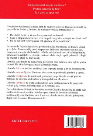 Limite - Cand sa spui da si cum sa spui nu, pentru a prelua controlul asupra vietii tale [1]
