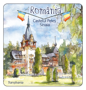 Sinaia - Magnet soft touch Sinaia 2