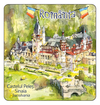 Sinaia - Magnet soft touch Sinaia 3