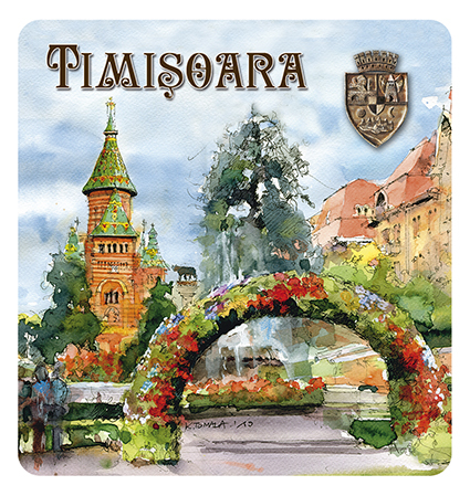 Timisoara - Magnet soft touch Timisoara 3