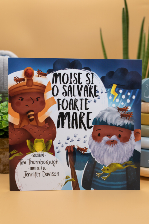 Editura Gramma.ro - Moise si o salvare foarte mare (seria: cele mai frumoase istorisiri biblice)