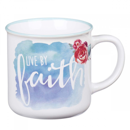 cani ceramica - Faith - Watercolor