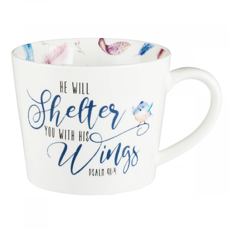 cani ceramica - He will shelter you with his wings